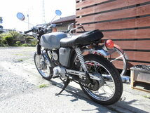 ヤマハ　YB　１　F5B　２ｓｔ　カフェレーサー　トライアンフ　ＢＳＡ　カスタム　ＳＲ　クラブマン　５０㏄　実働　書類付き_画像3