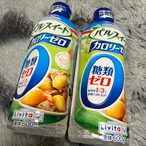 大正製薬 リビタ (Livita) パルスイートカロリーゼロ 液体タイプ 600g 2本