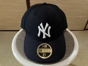 New Era New York Yankees LP59FIFTY LC 7・7/8 ダークネイビー LOW PROFILE CROWN ニューエラ ロークラウン キャップ ヤンキース 大谷翔平