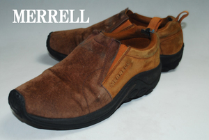 ◆DSC6285◆驚愕の1000円～完全売り切り！MERRELL/茶/スエード/２５～25.5㎝/ロー/口コミ高評価！圧巻の存在感！ストリートで注目の１足！