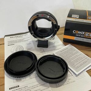 COMIX CM-EF-NEX マウントアダプター CANON EFレンズをSony Eマウントカメラで使用できます。AF動作します。の画像1