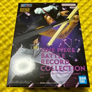 バンプレスト ワンピース BATTLE RECORD COLLECTION-DRACULE.MIHAWK- ジュラキュール・ミホーク バトルレコードコレクション フィギュア