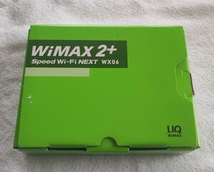 UQWiMax モバイルルータ Wi-Fi NEXT WiMAX WX06