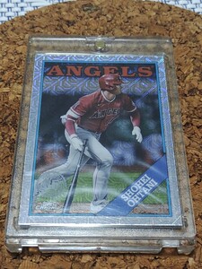 大谷翔平　MLB TOPPS 2023 chrome 35周年　シルバーパック　shohei ohtani