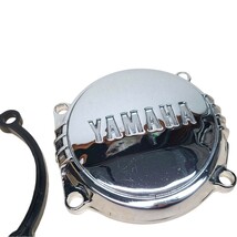 ヤマハ XJR1200 1300 エンジン ポイントカバー クロームメッキ カスタム ドレスアップ ボルト パッキン_画像2