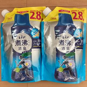 【新品未開封】レノア超消臭　抗菌ビーズ　クールリフレッシュ&シトラスの香り　1,180mL×2袋