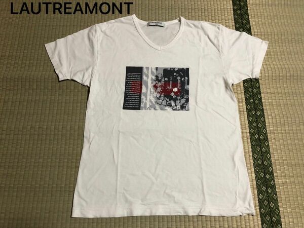 LAUTREAMONT 白　半袖Tシャツ