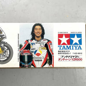 希少 絶版 タミヤ 1/12 アンテナ３ ヤマハ ダンティーン YZR500 未組立てプラモデル 田宮 NORICK ANTENA３ YAMAHA ノリック 阿部典史の画像2