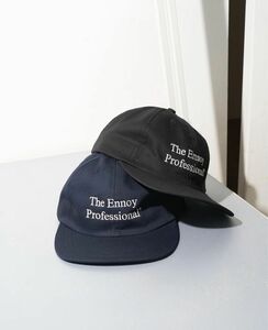 ENNOY COTTON CAP (BLACK/NAVY) 2色セット