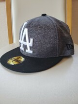 ニューエラ　NEW ERA キャップ　ドジャース　59FIETY 7 3/8 58.7cm 　新品　未使用_画像2