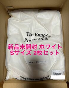 【2024年春最新モデル】2Pack L/S T-Shirts WHITE ennoy Sサイズ