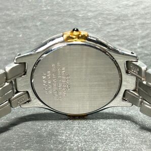 美品 SEIKO セイコー DOLCE ドルチェ 8J41-6140 腕時計 クオーツ アナログ ステンレススチール シルバー×ゴールド メンズ 新品電池交換済の画像8