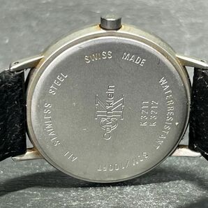 Calvin Klein カルバンクライン K3212 腕時計 クオーツ アナログ スモールセコンド ブラック文字盤 ステンレススチール 新品電池交換済みの画像8