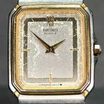 1979年製 SEIKO セイコー 9020-5160 腕時計 クオーツ アナログ シルバー×ゴールド ステンレススチール 諏訪精工舎 コンビカラー メンズ_画像3