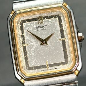 1979年製 SEIKO セイコー 9020-5160 腕時計 クオーツ アナログ シルバー×ゴールド ステンレススチール 諏訪精工舎 コンビカラー メンズ