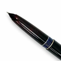 60s 14k MONTBLANC モンブラン 万年筆 文房具 筆記用具 マイスターシュティック 吸入式 ブラック ビジネス ゴールド 生産終了 14金_画像5