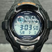 CASIO カシオ G-SHOCK ジーショック G-7302RL-1A 腕時計 タフソーラー デジタル 多機能 ステンレススチール ブラック カレンダー メンズ_画像3