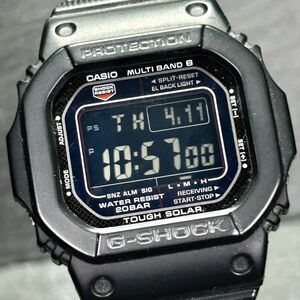 美品 CASIO カシオ G-SHOCK ジーショック GW-M5610BC-1 腕時計 タフソーラー 電波時計 デジタル 多機能 コンポジットバンド 動作確認済み