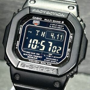 美品 CASIO カシオ G-SHOCK ジーショック GW-M5610BC-1 腕時計 タフソーラー 電波時計 デジタル 多機能 コンポジットバンド 動作確認済みの画像2