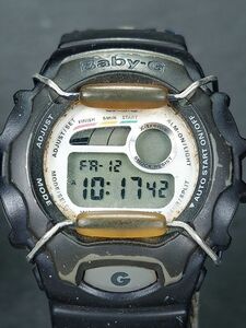 CASIO カシオ Baby-G ベビージー X-treme エクストリーム BGM-141 デジタル 腕時計 ブラック 布製ベルト ステンレス 新品電池交換済み