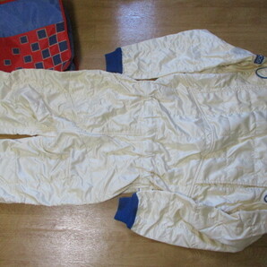 スパルコ ノーメックス 厚手ゴーカートドライビングレーシングスーツ・ツナギ 美中古 サイズ56 アルパインスターズコミズノOMPの画像10