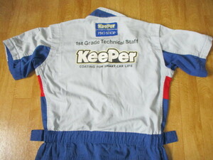  keeper coating KeePer work coverall used size L TOM`S * Toyota * super GT* jacket 