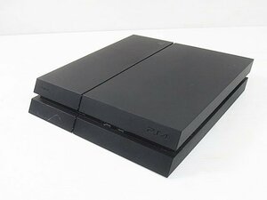 ∞【ジャンク】SONY ソニー PlayStation4 500GB CUH-1200A ジェット・ブラック 本体のみ 起動確認のみ PS4 プレステ4 □H8