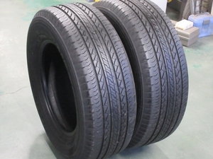 ブリヂストン　デューラー　Ｈ／Ｌ　８５０　２６５／６５Ｒ１７　２０１８年　約７分山　２本　プラド　パジェロ等