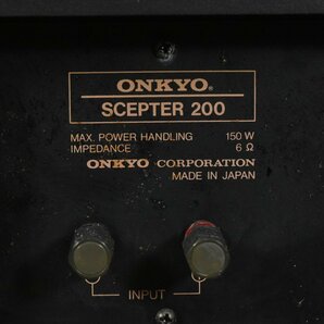 ONKYO オンキョー スピーカーペア SCEPTER 200の画像8