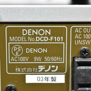 DENON/デノン システムコンポ DRA-F101/DMD-F101/DCD-F101 '03年製【現状渡し品】の画像9