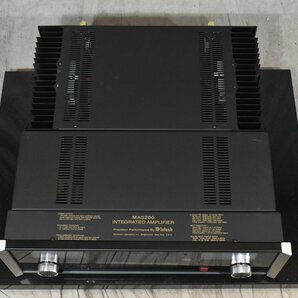 【送料無料!!】McIntosh マッキントッシュ プリメインアンプ MA5200の画像3