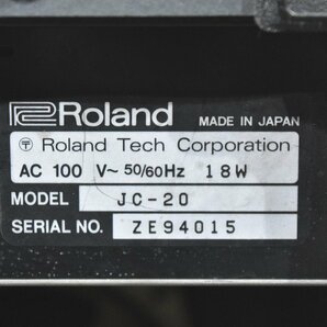 ROLAND ローランド JC-20 JT JAZZ CHORUS-20 ジャズコーラス ギターアンプ コンボアンプの画像7