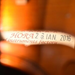HORA/オラ バイオリン MODEL VIOLIN 1/10 Anno2016の画像8