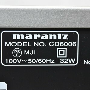 Marantz マランツ CDプレーヤー CD6006の画像7