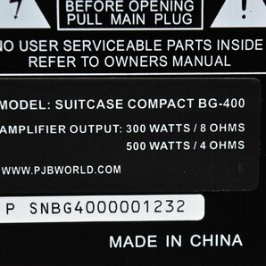 PHIL JONES BASS Suitcase Compact BG-400 ベースアンプの画像7