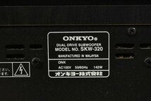 ONKYO/オンキョー スピーカー サブウーファー SKW-320【現状渡し品】_画像8