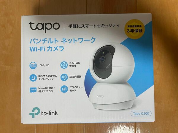 パンチルト ネットワークWi-Fiカメラ TAPO C200 (JP) R Tapo C200 見守りカメラ　防犯カメラ