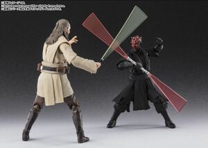 【送料込】バンダイ S.H.Figuarts クワイ＝ガン・ジン+ ダース・モール セット（STAR WARS: The Phantom Menace）新品未開封品