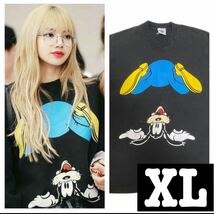 【希少美品】ヴィンテージ 90'S ディズニー グーフィー 逆立ち TEE ＸＬ　BLACKPINK リサ着用モデル　_画像1