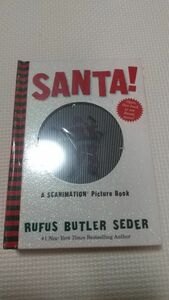 英語SANTA!洋書仕掛け絵本RUFUSBUTLERSEDER WORKMAN