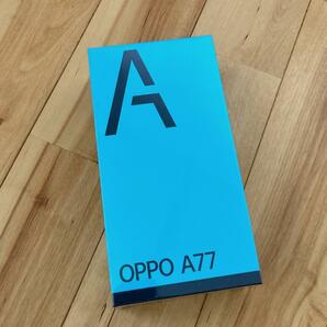 OPPO A77 CPH2385 色はブルー 新品です。 未開封です。 未使用です。の画像1