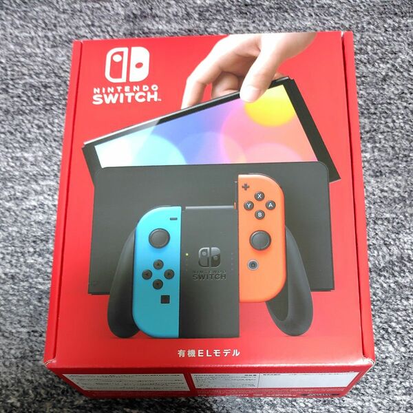 説明文必読 新品未開封 Nintendo Switch 有機ELモデル ネオンブルー ネオンレッド ニンテンドースイッチ本体