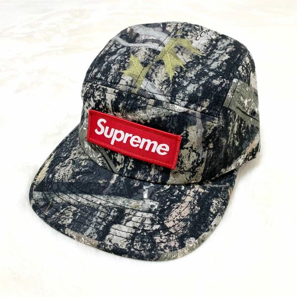 希少 Supreme 15AW True Timber Camp Cap