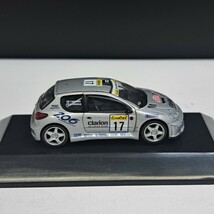 1/64 CM'S ラリーカーコレクション PEUGEOT 206 WRC 2000 Monte Carlo _画像6