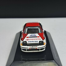 1/64 CM'S ラリーカーコレクション TOYOTA Celica GT-FOUR 1990 RAC _画像3