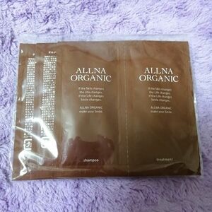 オルナ オーガニック スムースタイプ シャンプー＆トリートメント トラベルセット 各10ml×3個 ALLNA ORGANIC