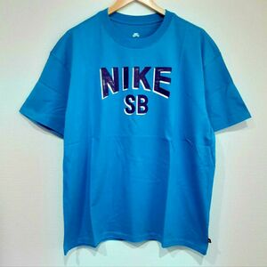 新品未使用　NIKESB ナイキSB ロゴtシャツ　ブルー　スケーター