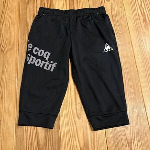  140 le coq sportif パンツ ジャージ ブラック