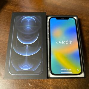 Apple iPhone12 PRO 256GB SIMフリー 残債なし パシフィックブルー MGMD3J/Aの画像1