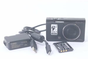 CASIO カシオ EXILIM エクシリム EX-FC500S ゴルフモデル コンパクト デジタルカメラ HS デジカメ ブラック 43442-Y